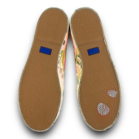 Keds Rifle Paper Co Kickstart Garden Party Sneakers WH62872 Floral Women 5.5 - Picture 8 of 9